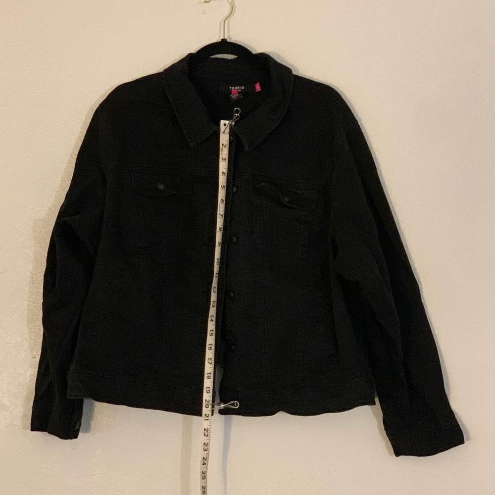 Torrid black denim jacket
